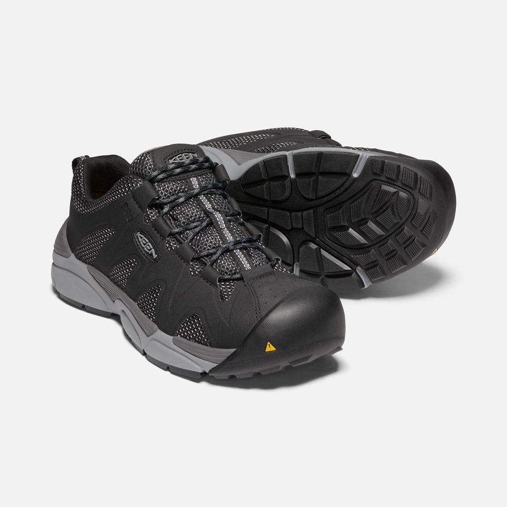 Chaussures de Travail Keen Homme Noir/porno | San Antonio Esd (Aluminum Toe) | LBYRO-5023